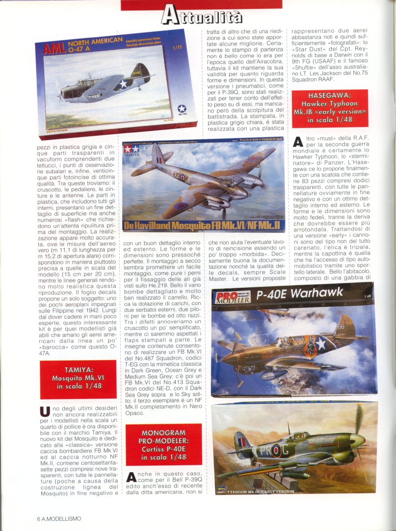 Aerei Modellismo 1999-11